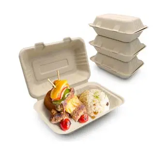 Caja desechable para llevar de 900 ml, reciclable para uso pesado, venta al por mayor