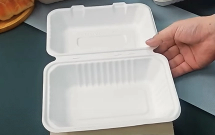 Vajilla compostable prueba impermeable