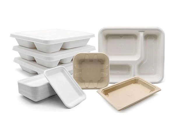 Bandeja compostable