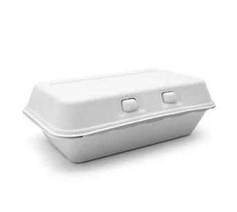 Caja desechable para llevar en Canadá, 700 ml, seguro, buen bloqueo, congelador a base de plantas